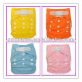 Waterproof PUL hook and loop fastener washable reusable babyland baby diaper cloth with Changeable inserts